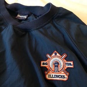UIUC Crewneck Windbreaker